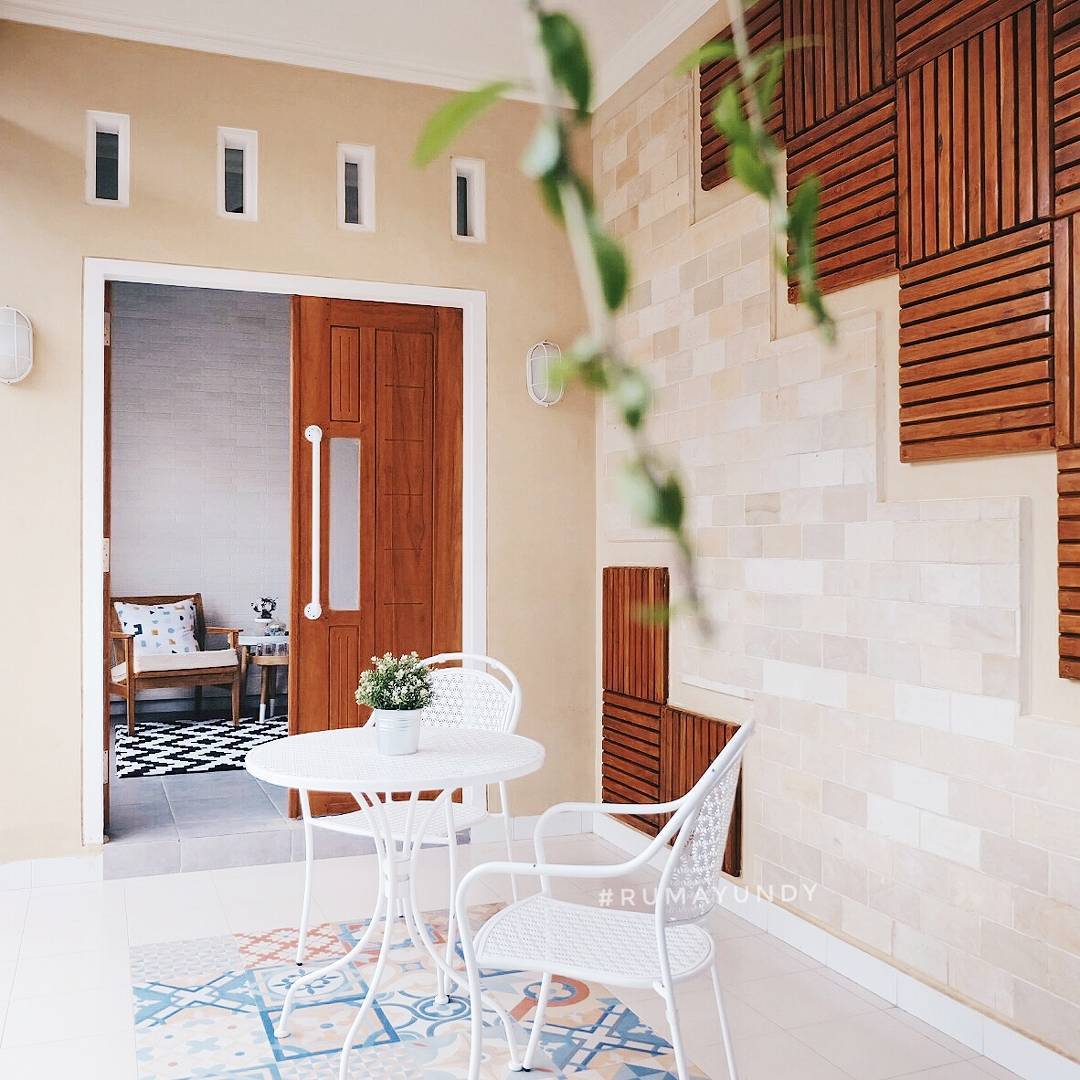 Teras Rumah Minimalis Dengan Ornamen Dan Motif Keramik Teras Rumah Yang Cantik