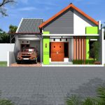 Model Rumah Minimalis Sederhana Dengan Warna Cat Hijau