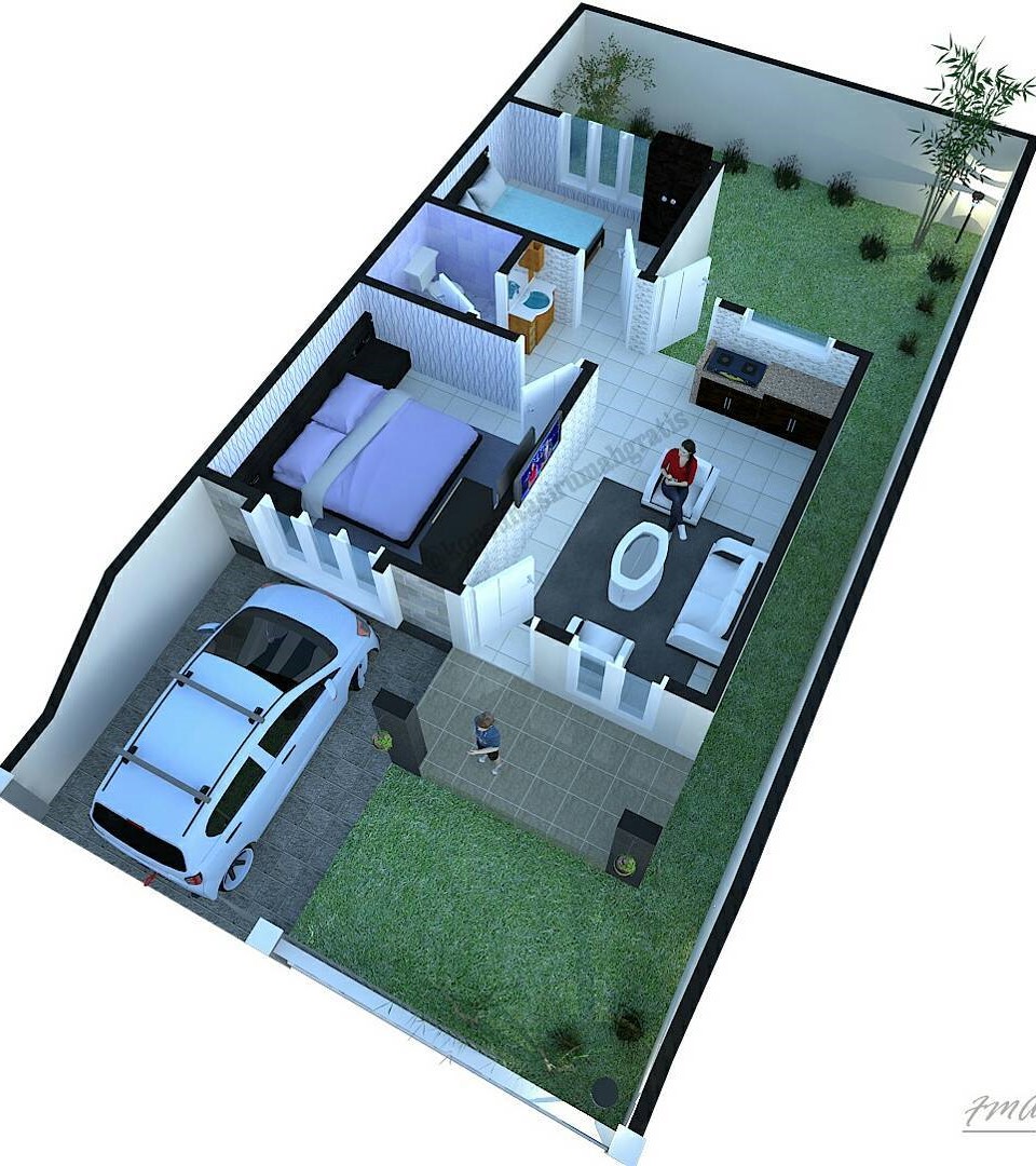 Denah Rumah Minimalis