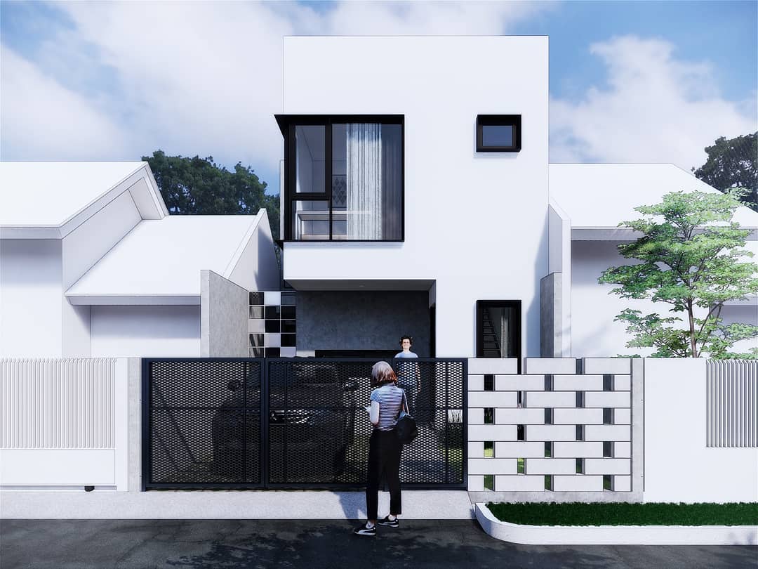Model Rumah Minimalis Sederhana Tampak Depan